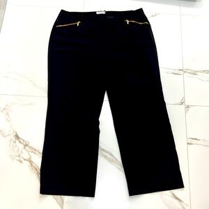 SZ 18W Bkack Calvin Klein dress pants